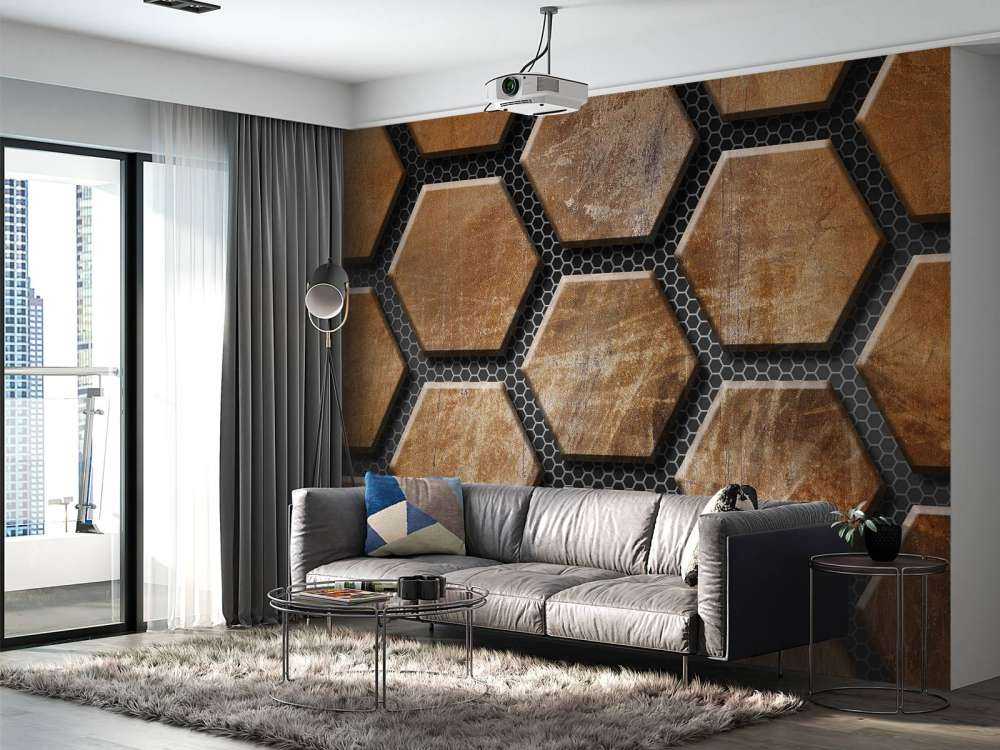 Bruna hexagoner