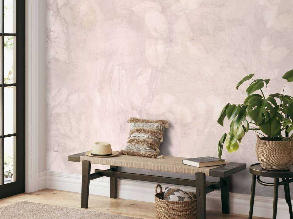 Wilde braam och väddört - drömvärld i akvarell