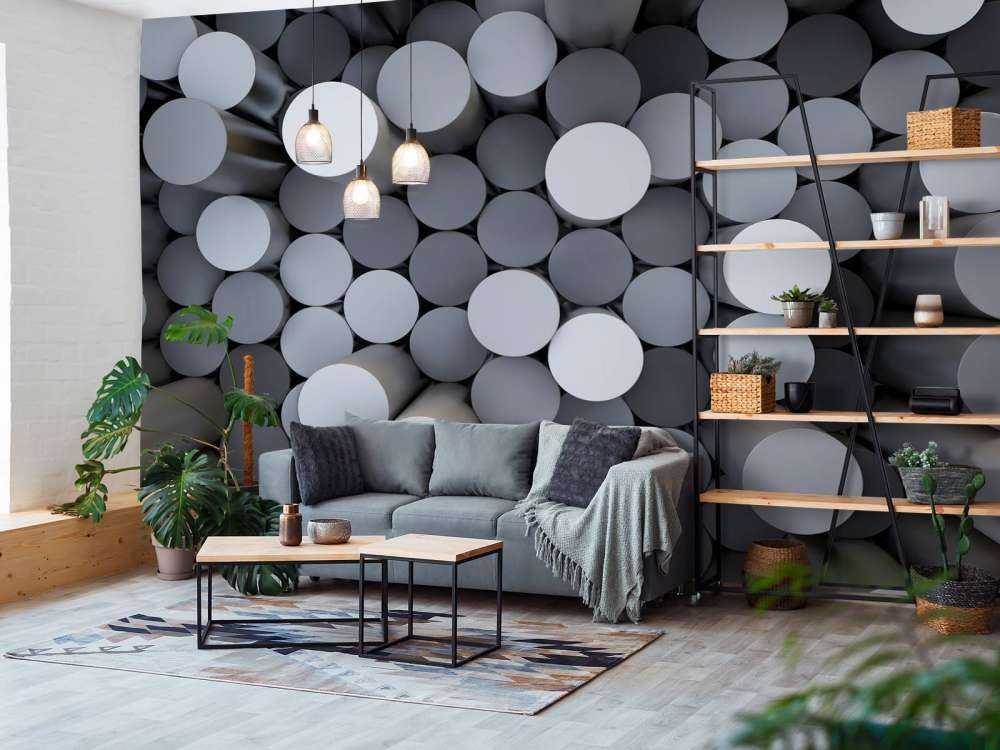 Färgglada cylindrar