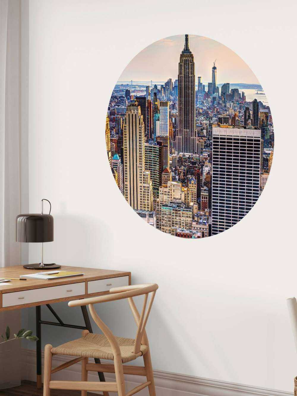 The Big Apple uppifrån