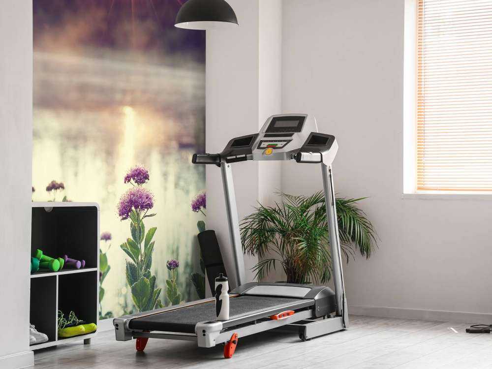 Förångande sjö med blommor