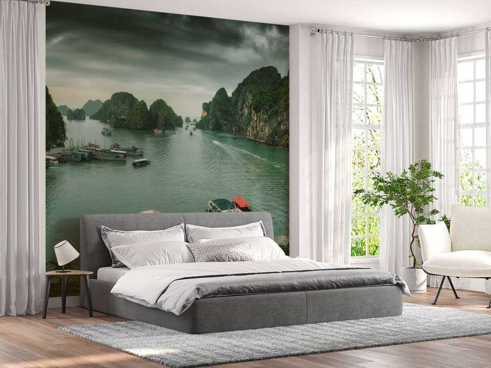 Halongbukten Vietnam