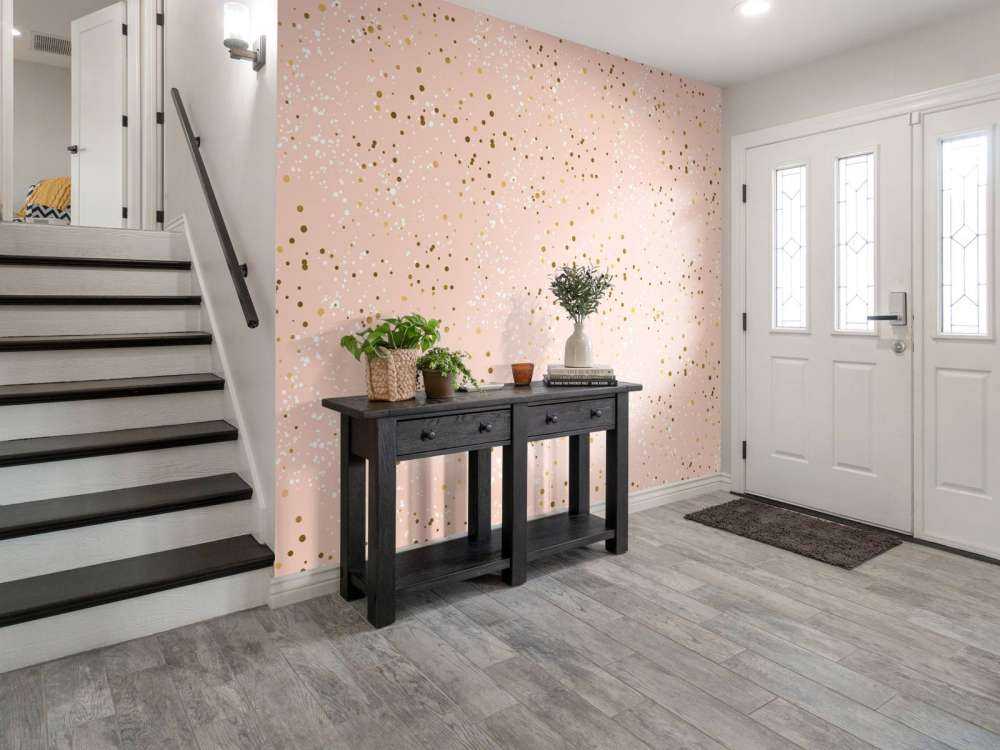 Guld glitter mönster