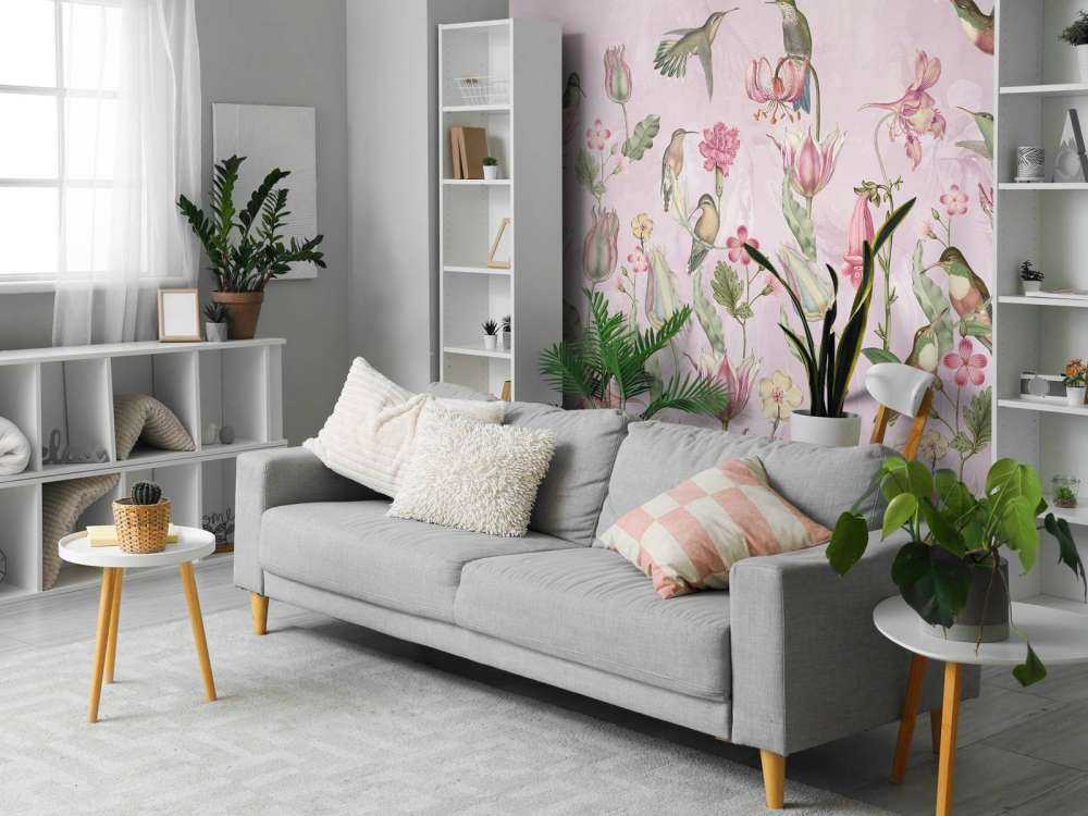 Vår Kolibri Symfoni - Blomma Ros