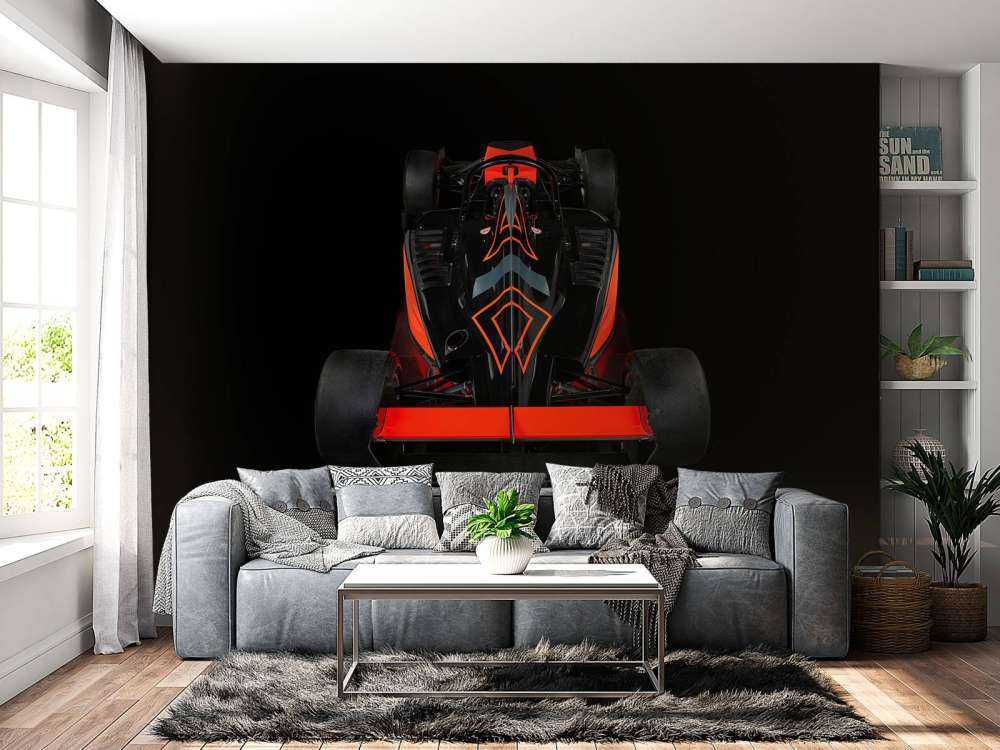 Formel 3 - sett bakfra - mørkt