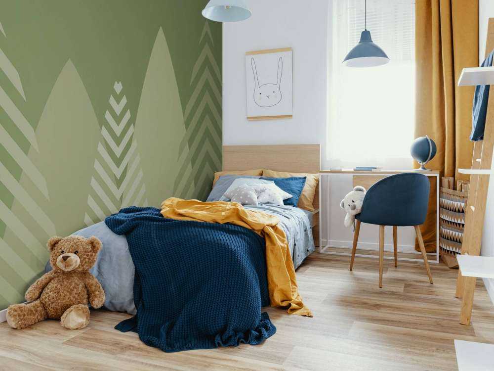 Høye fjell, grønne