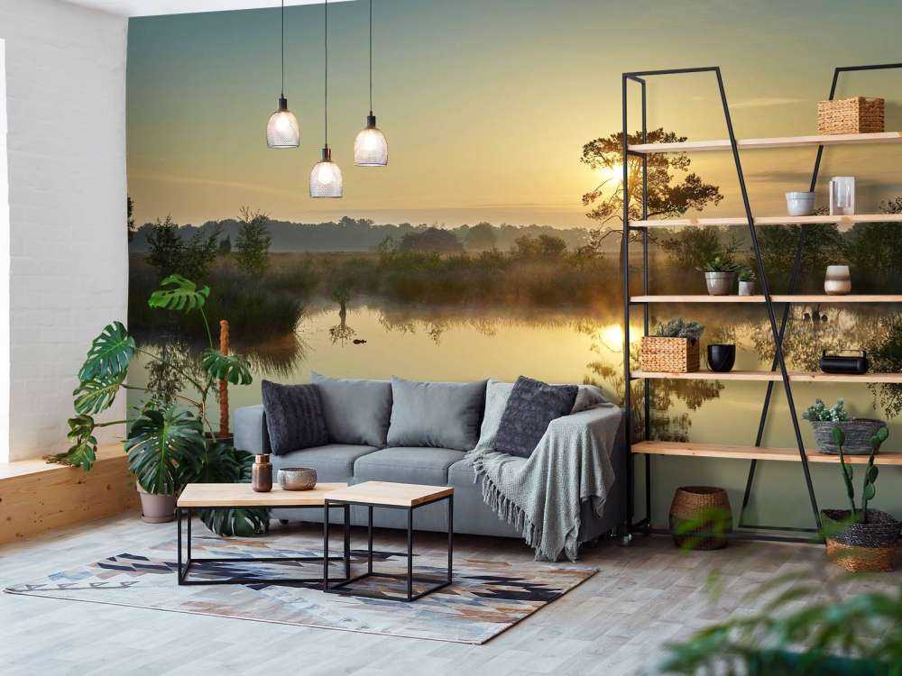 Soloppgang ved bosven