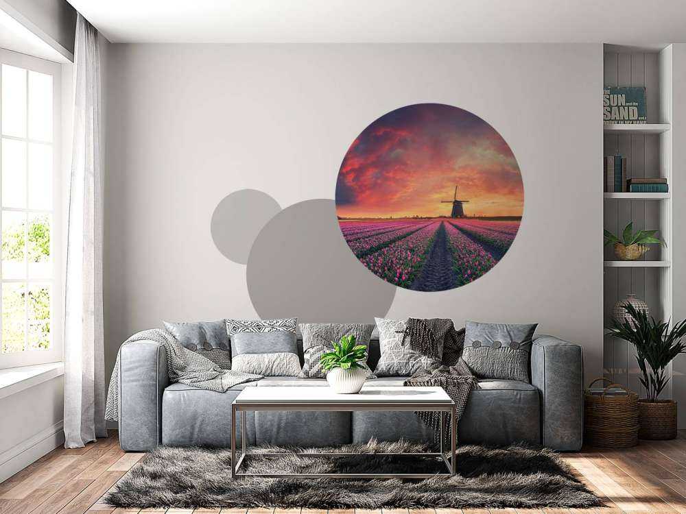 tulipanner med mølle