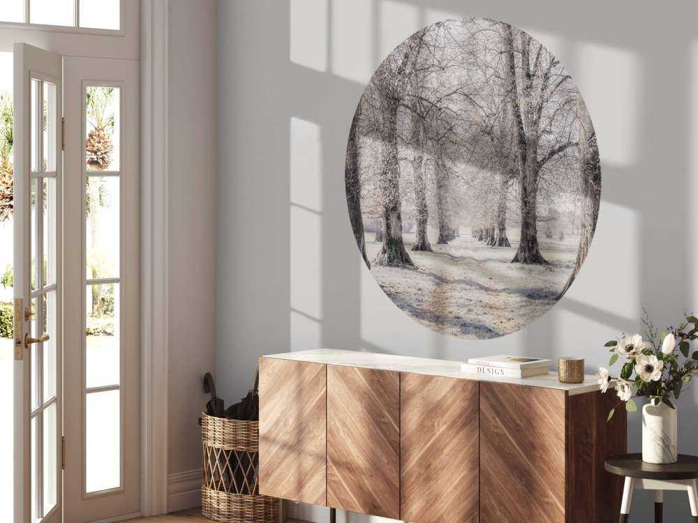 Dekkspor mellom trærne