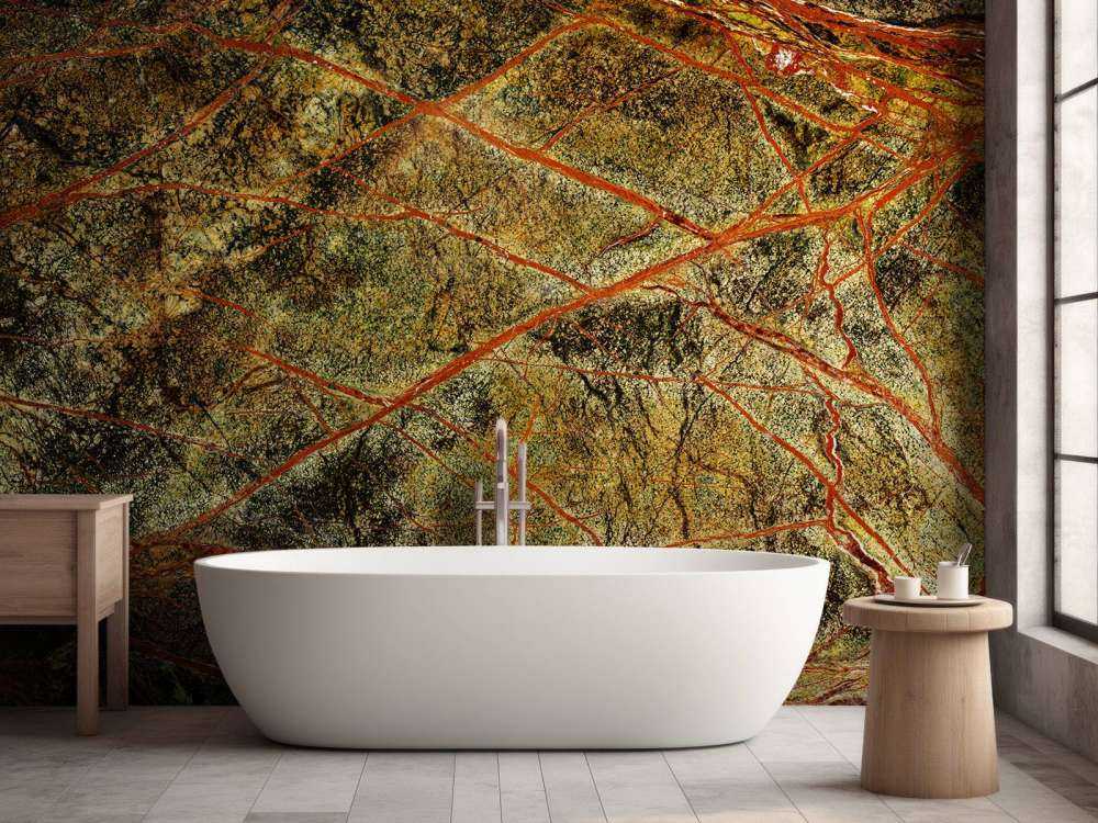 Marmor med vakker struktur