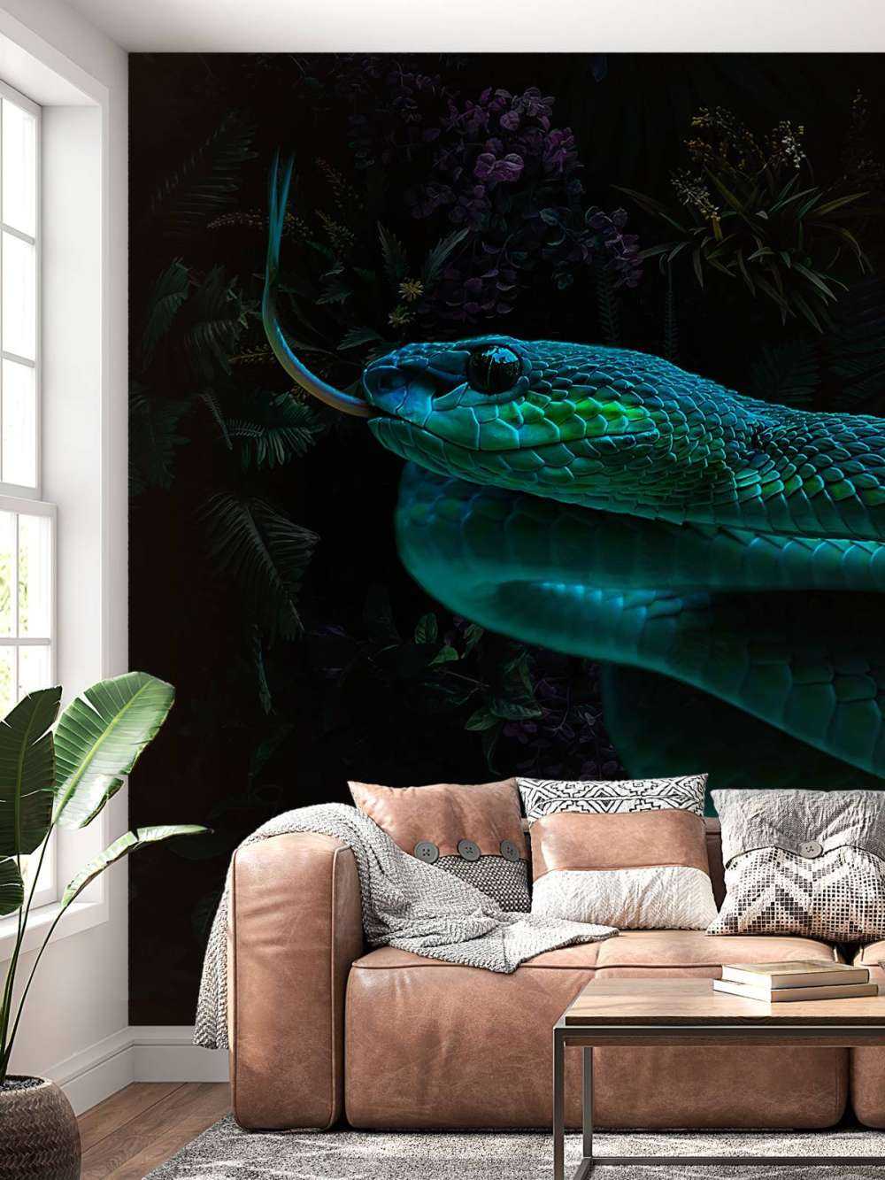 Jungle Snake Portrett