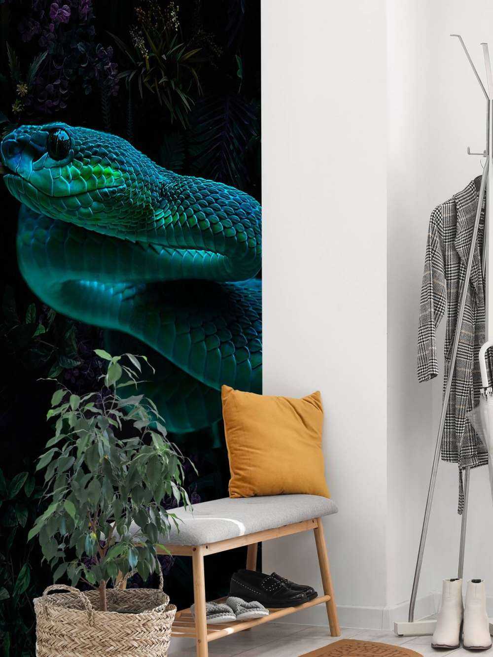 Jungle Snake Portrett