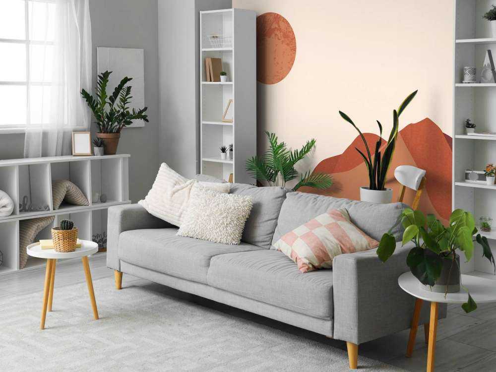 Minimalistisk landskap