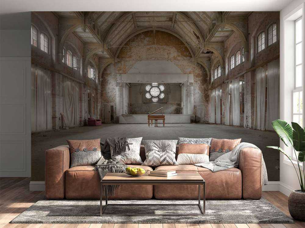 Rom i gammelt sanatorium