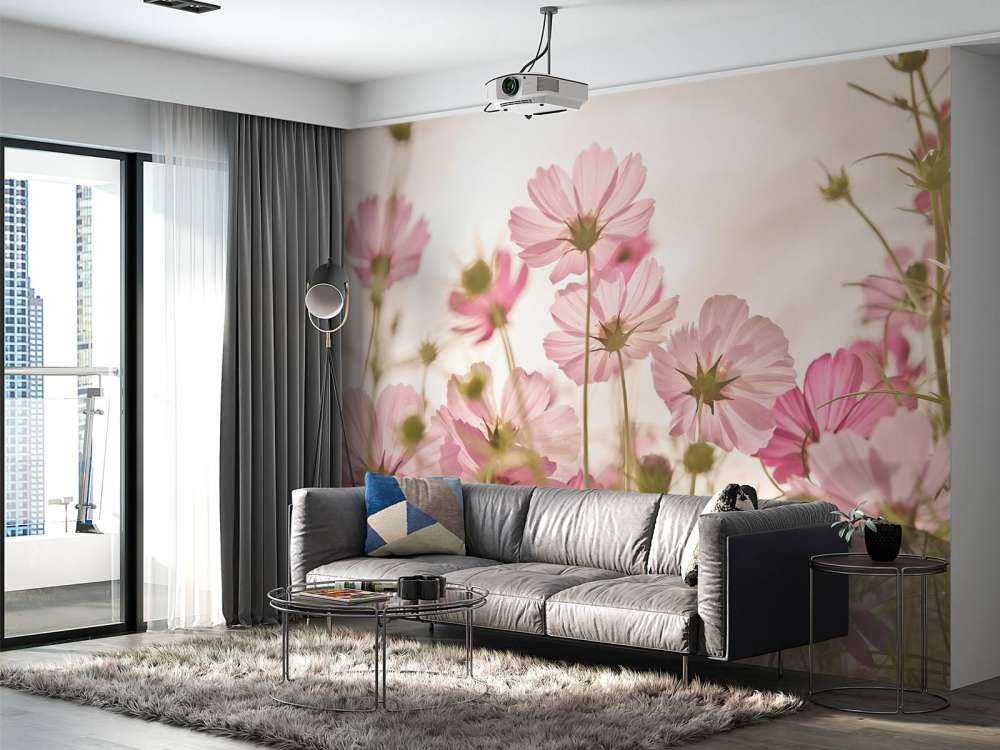 vakre blomsterhage