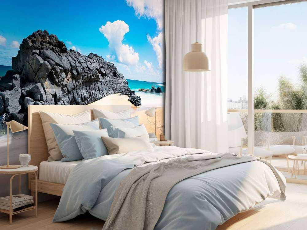 Strand på Hawaii