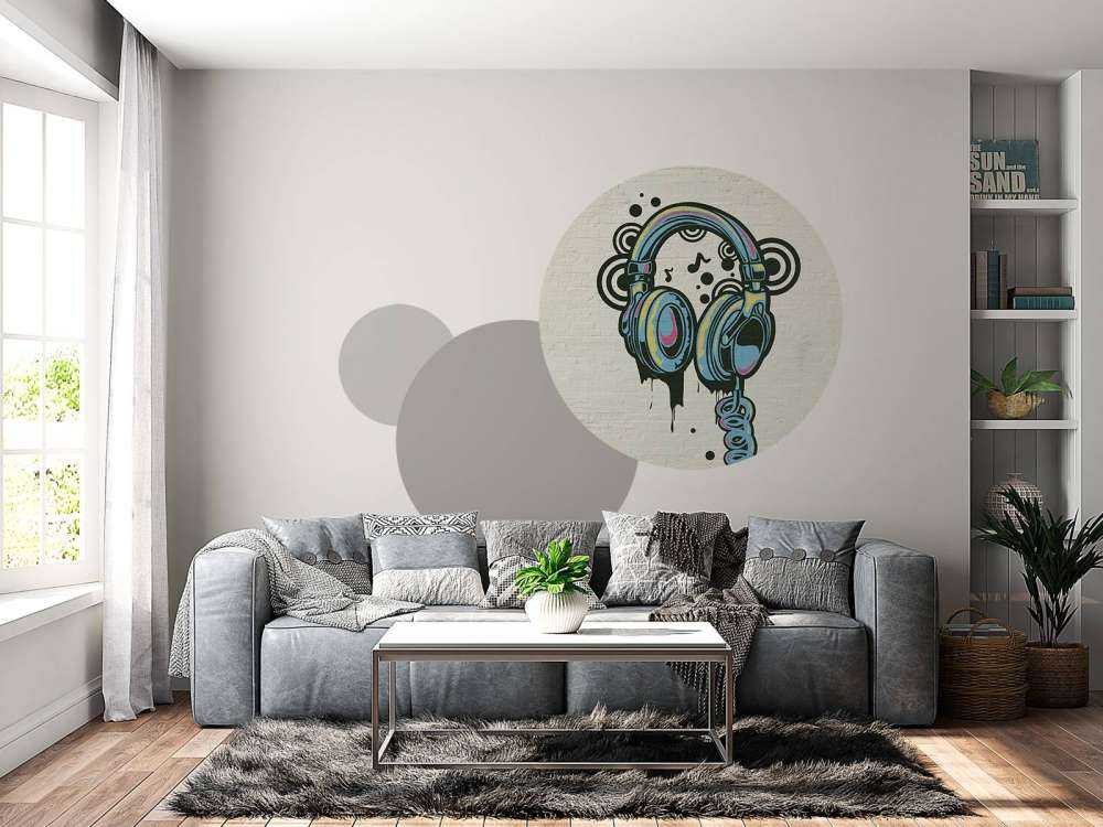 Graffiti hodetelefoner