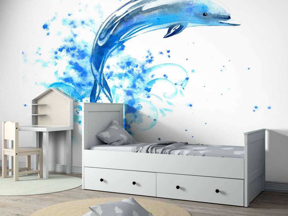 Hoppende delfin