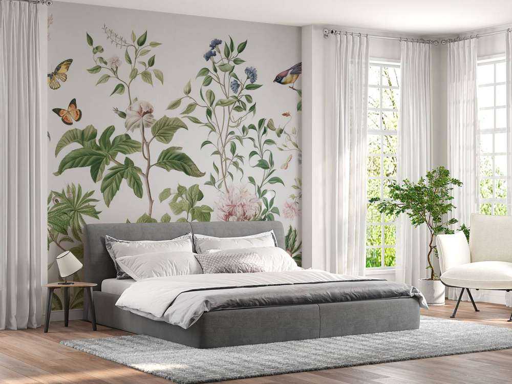 Elegant blomsterillustrasjon