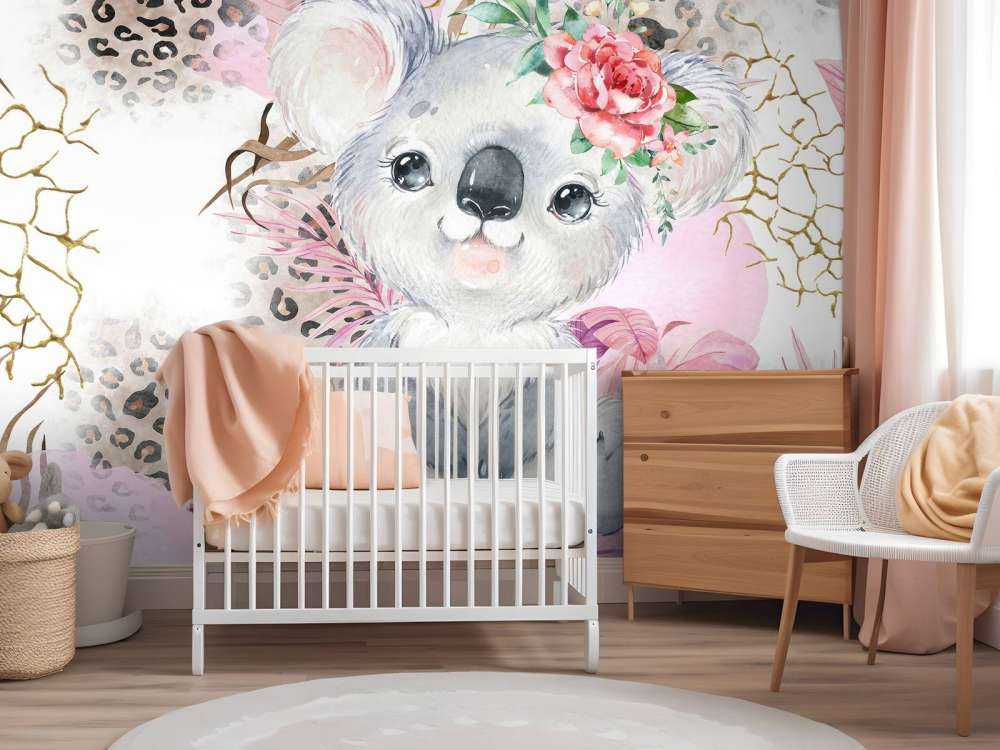 Koalababy i savannen