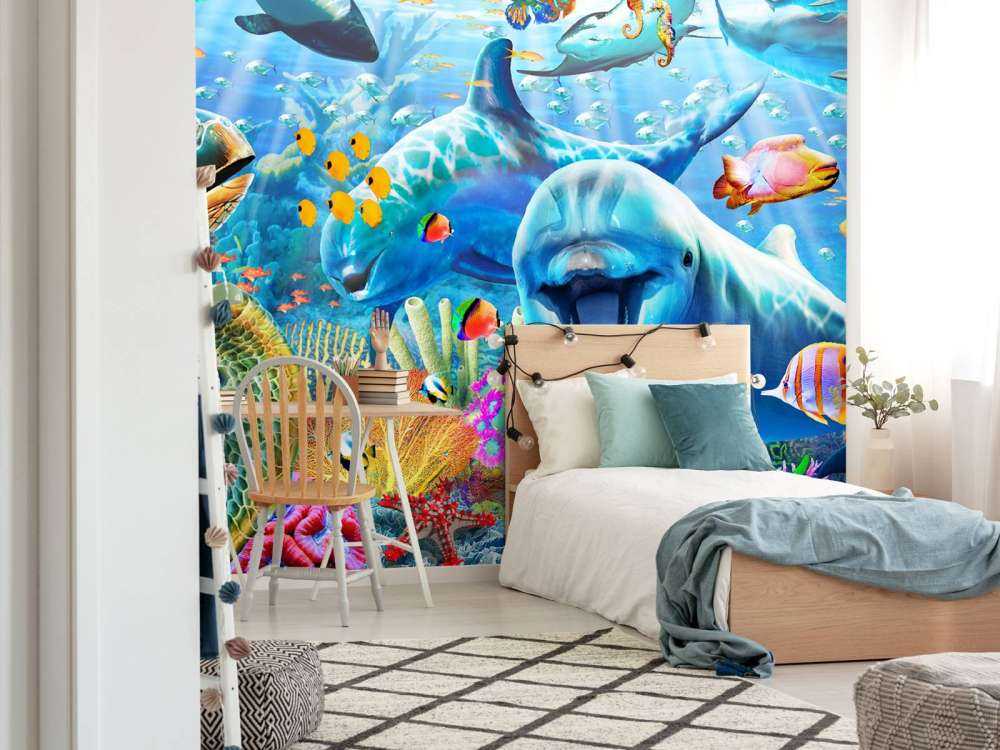 Underwater Fun Panorama