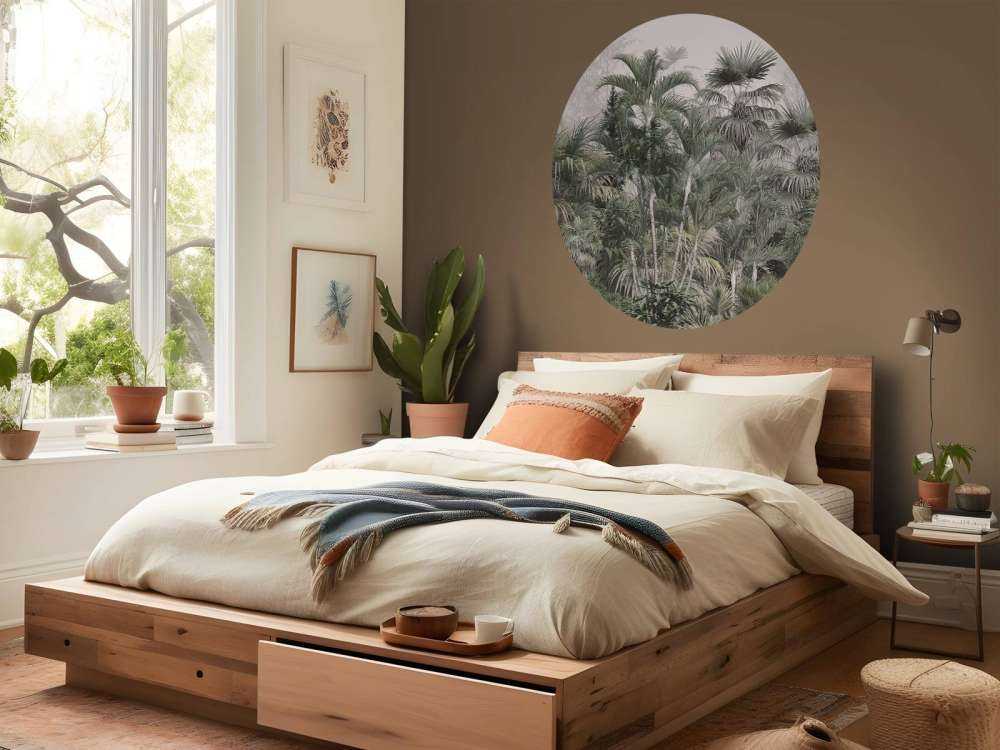 Hviskende Grønt Tåkeskog