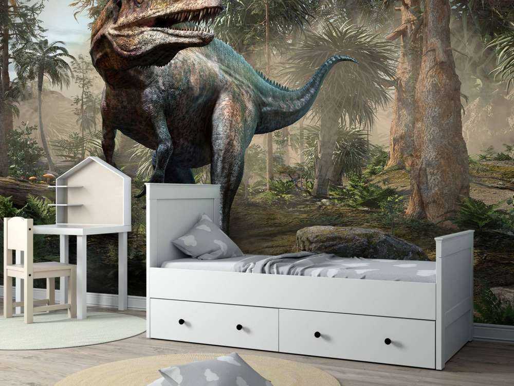 Acrocanthosaurus i skogen