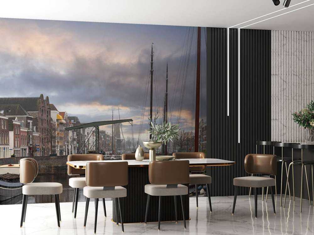 Historiska Delfshaven Rotterdam West 