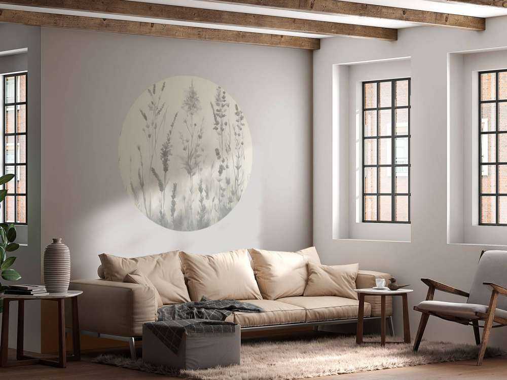 Lavendel Glänta Sömlös Elfenbensvit