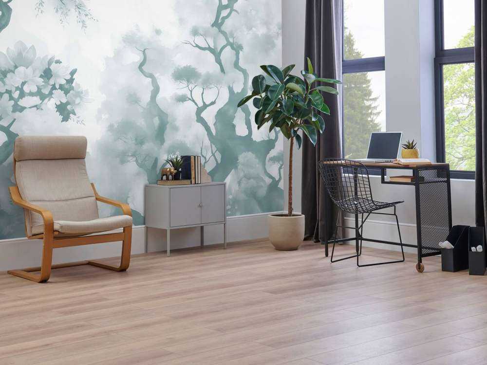 Blommande träd Grönt