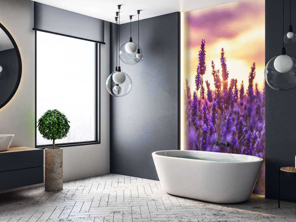Lavendelblommor