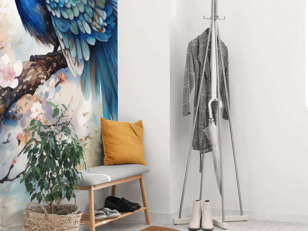 Påfågel i Vårmist