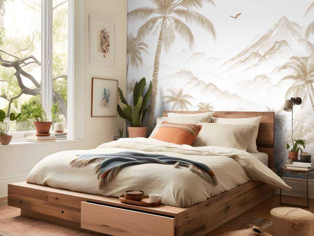 Fridfull Palmvik, taupe