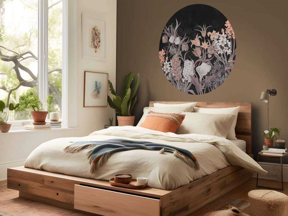 Vårblommor - Vintage Sepia