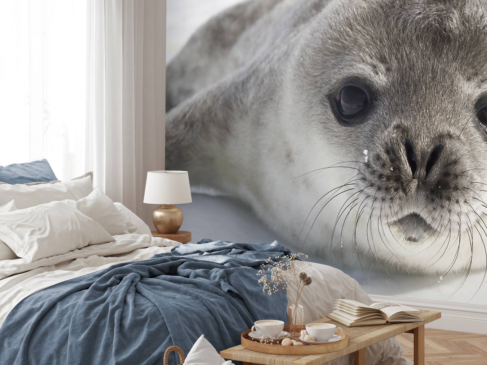 Närbild av en tätning