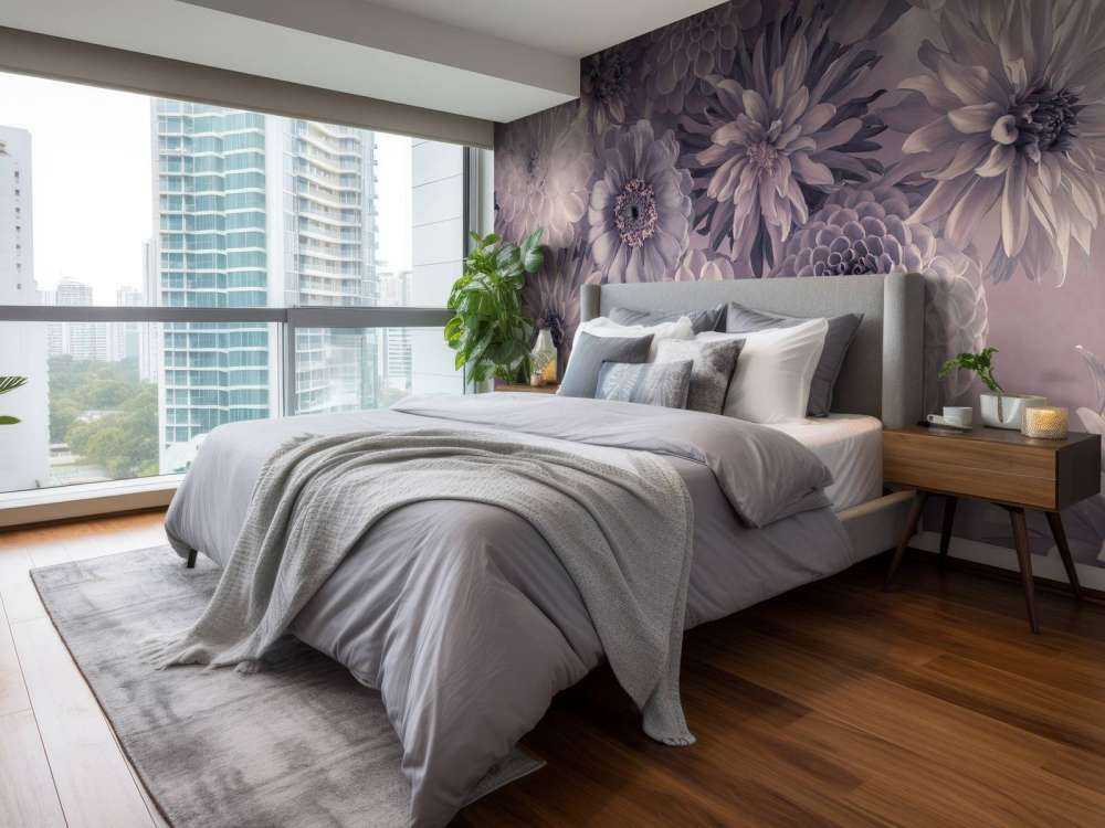 Blandning av blommor