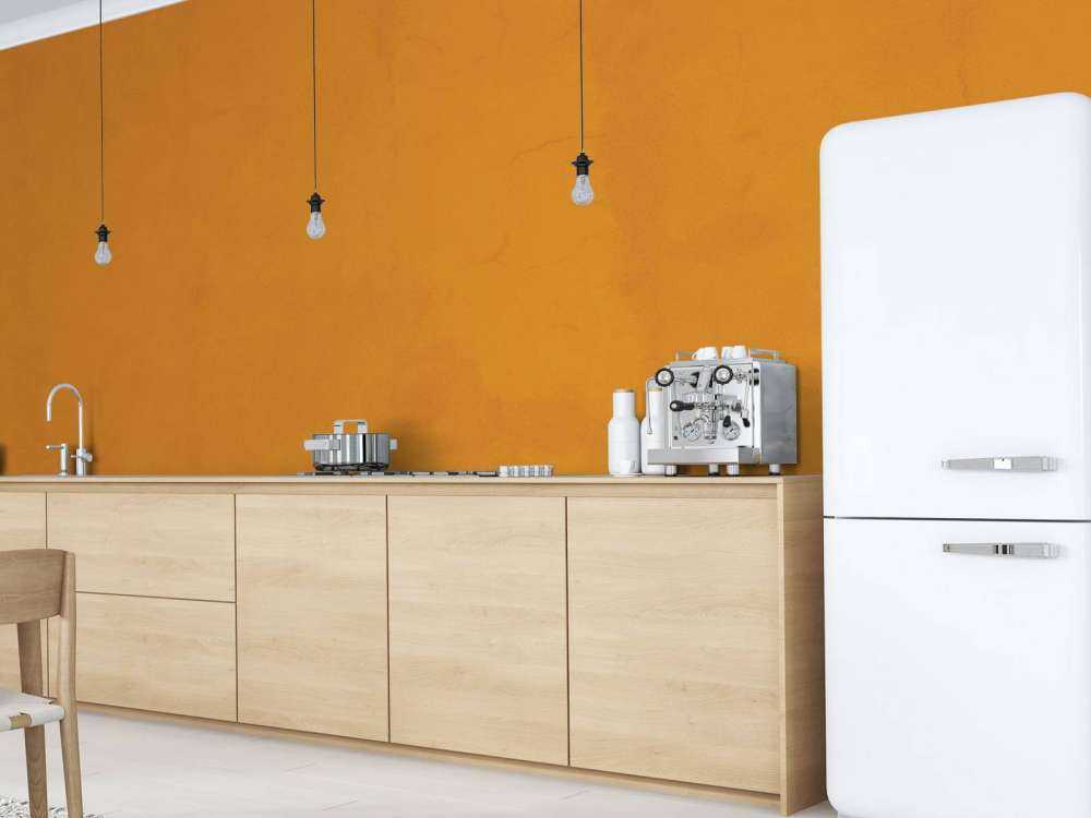 Kunglig orange betong