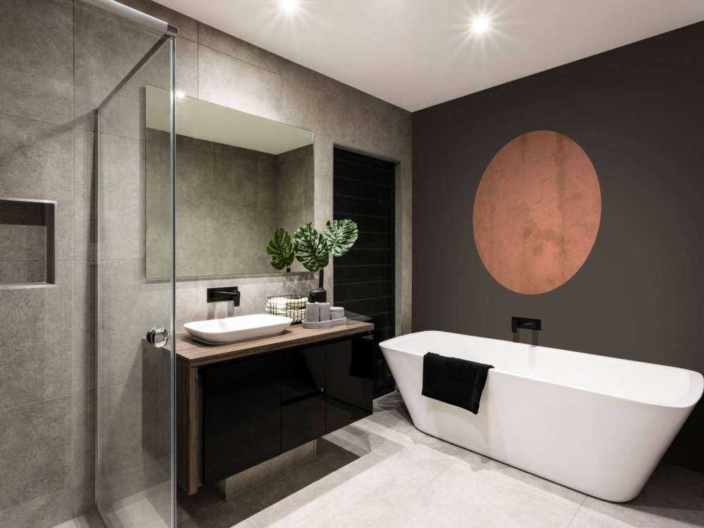 Beton med terracottafarve