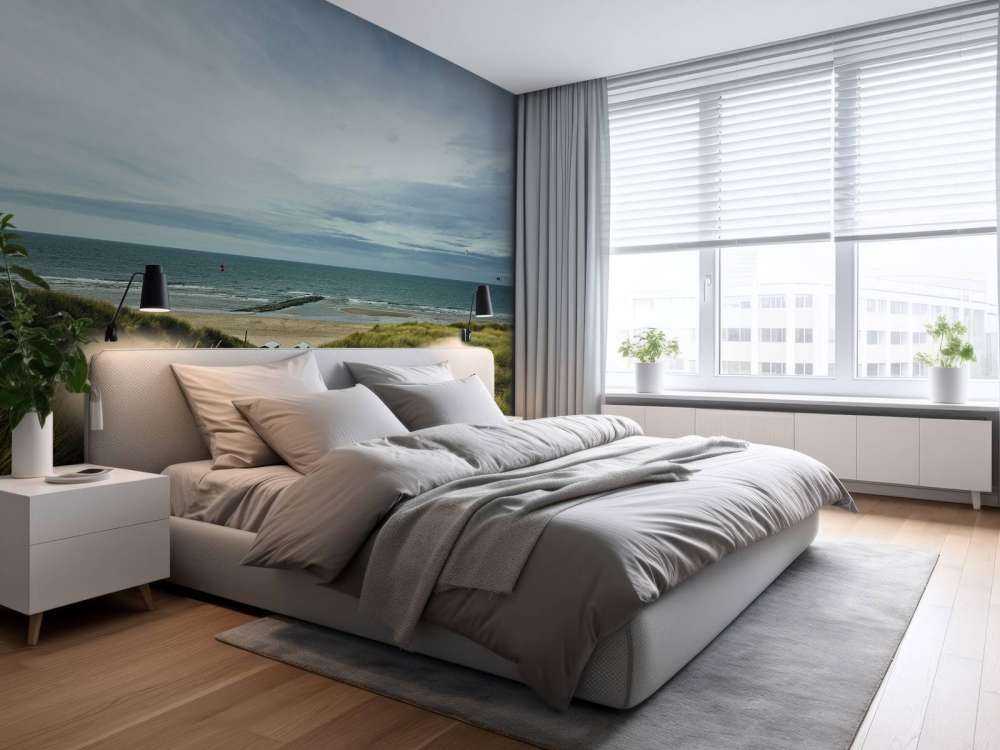 Stranden fra klitterne