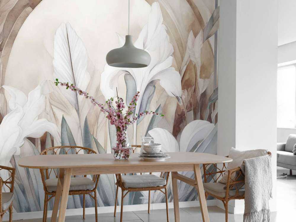 Irisser ved solopgang grå