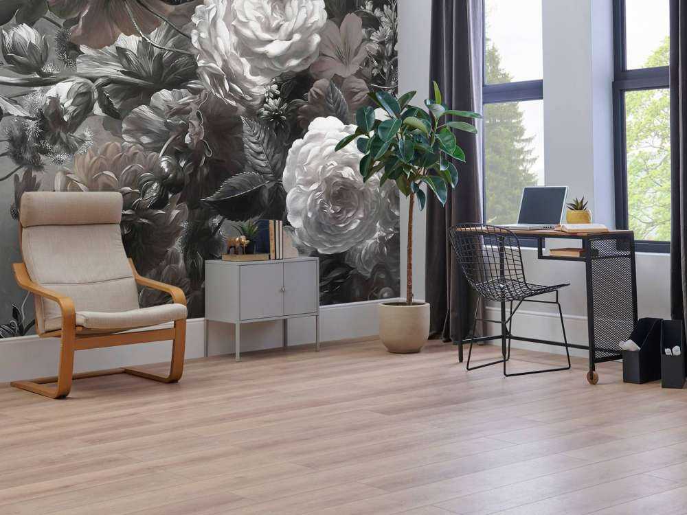 Stor buket med valmuer Sepia