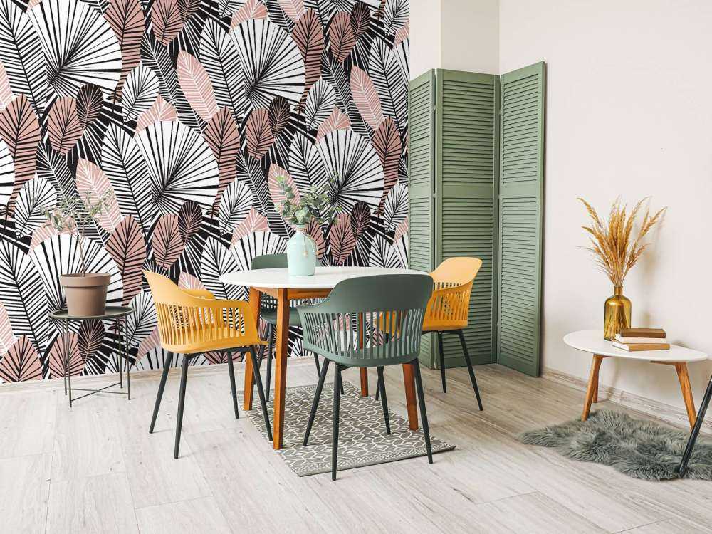 Elegant blomstermønster