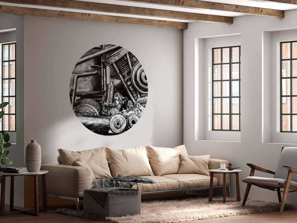 Motorblok på en motor