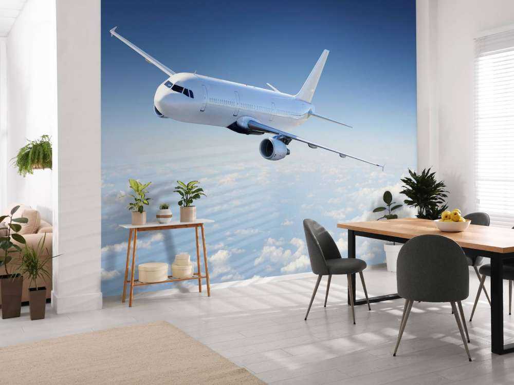 Fly over skyerne