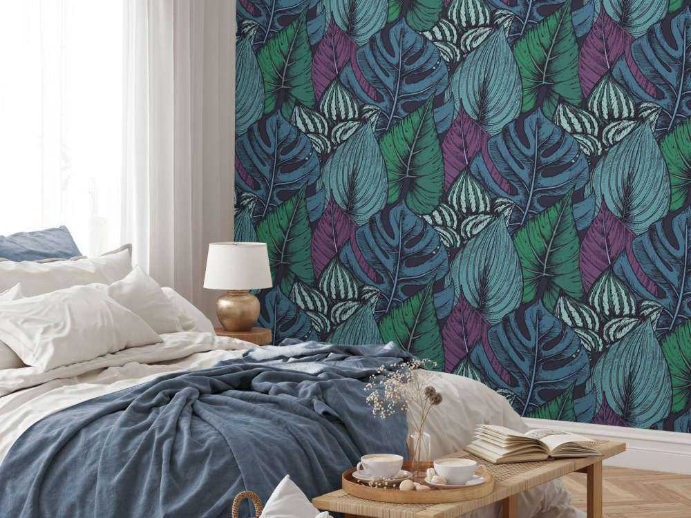 Tropisk bladmønster