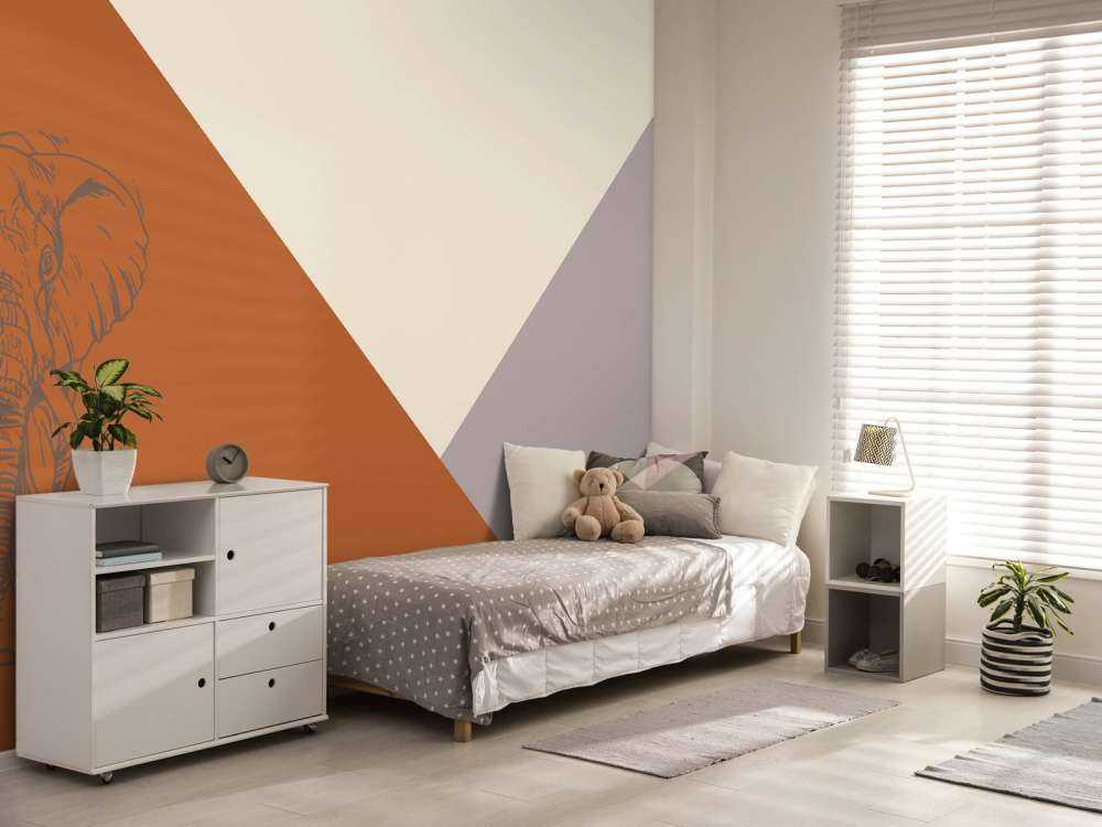 Rustne trekanter med elefant