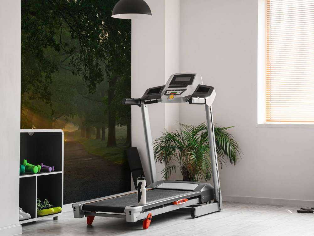 Endeløs sti med træer