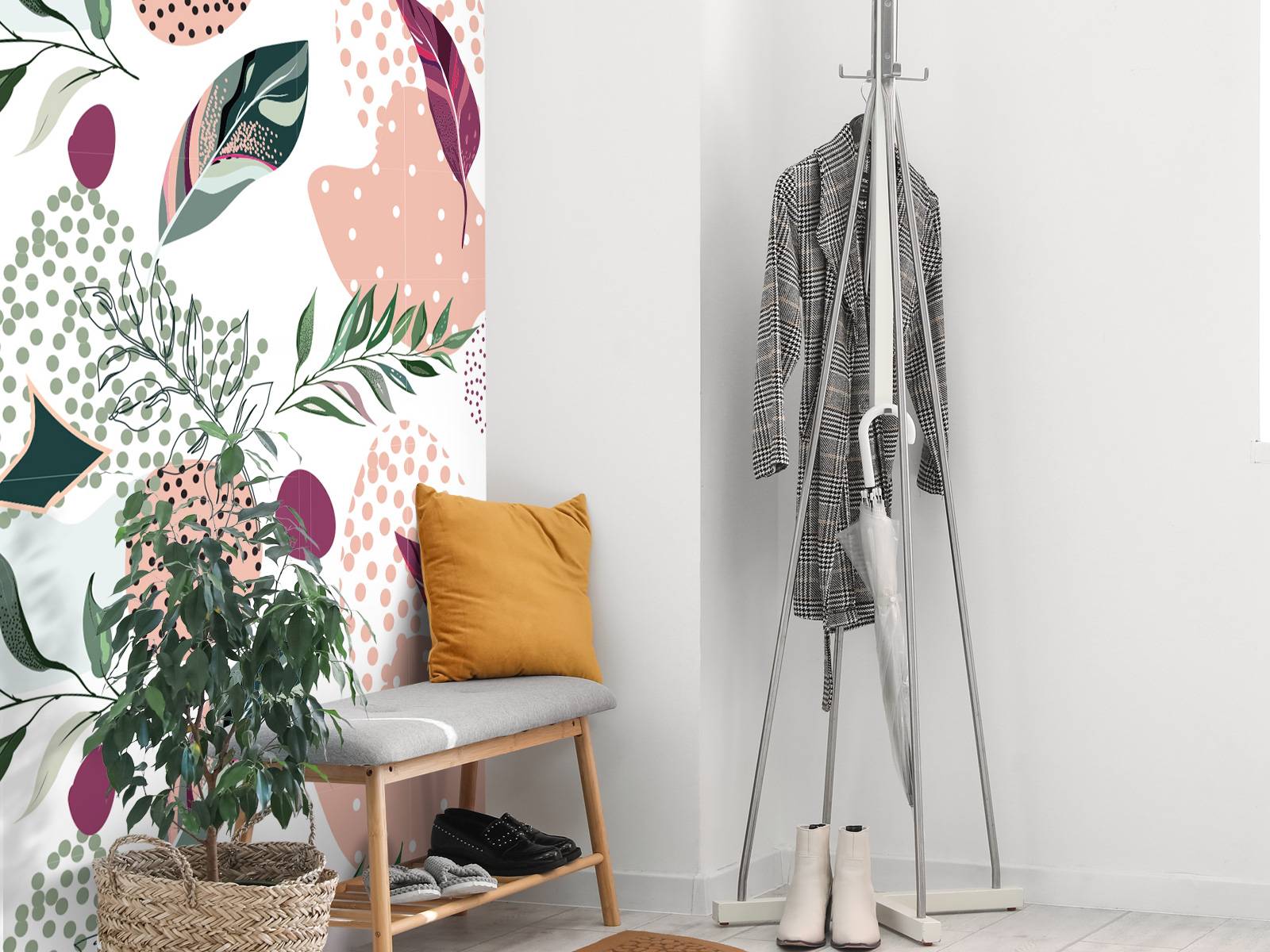 Lyserøde blomster