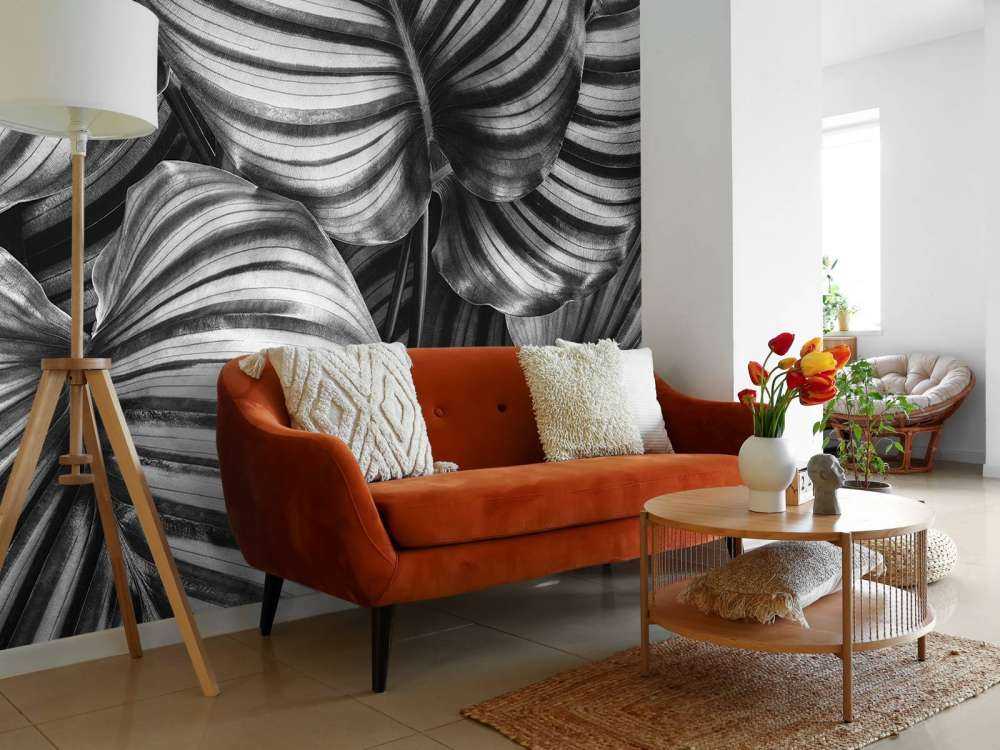 Plante med stribede blade