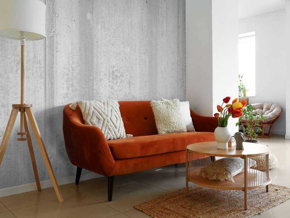 Beton sort og hvid